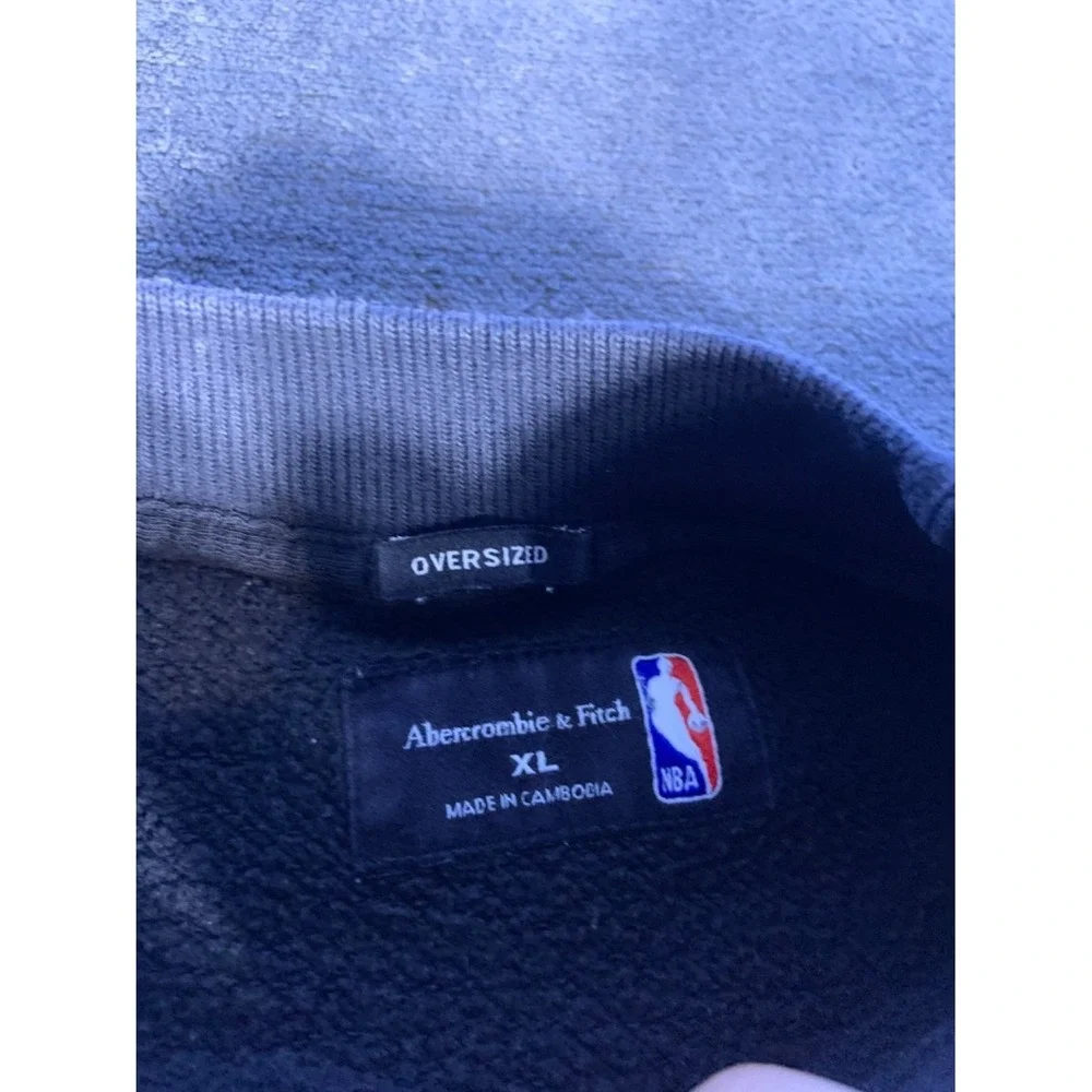 Abercrombie & Fitch NBA Miami Heat Men's Sweatshirt XL Black - Picture 3 of 8